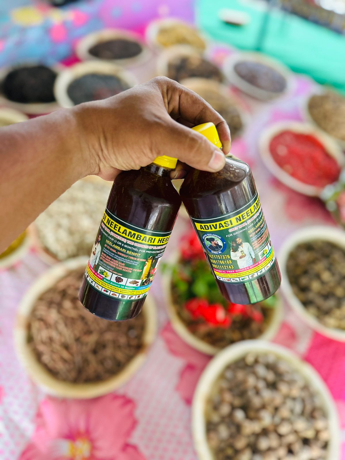 Adivasi Neelambari Herbal Hair Oil🌿