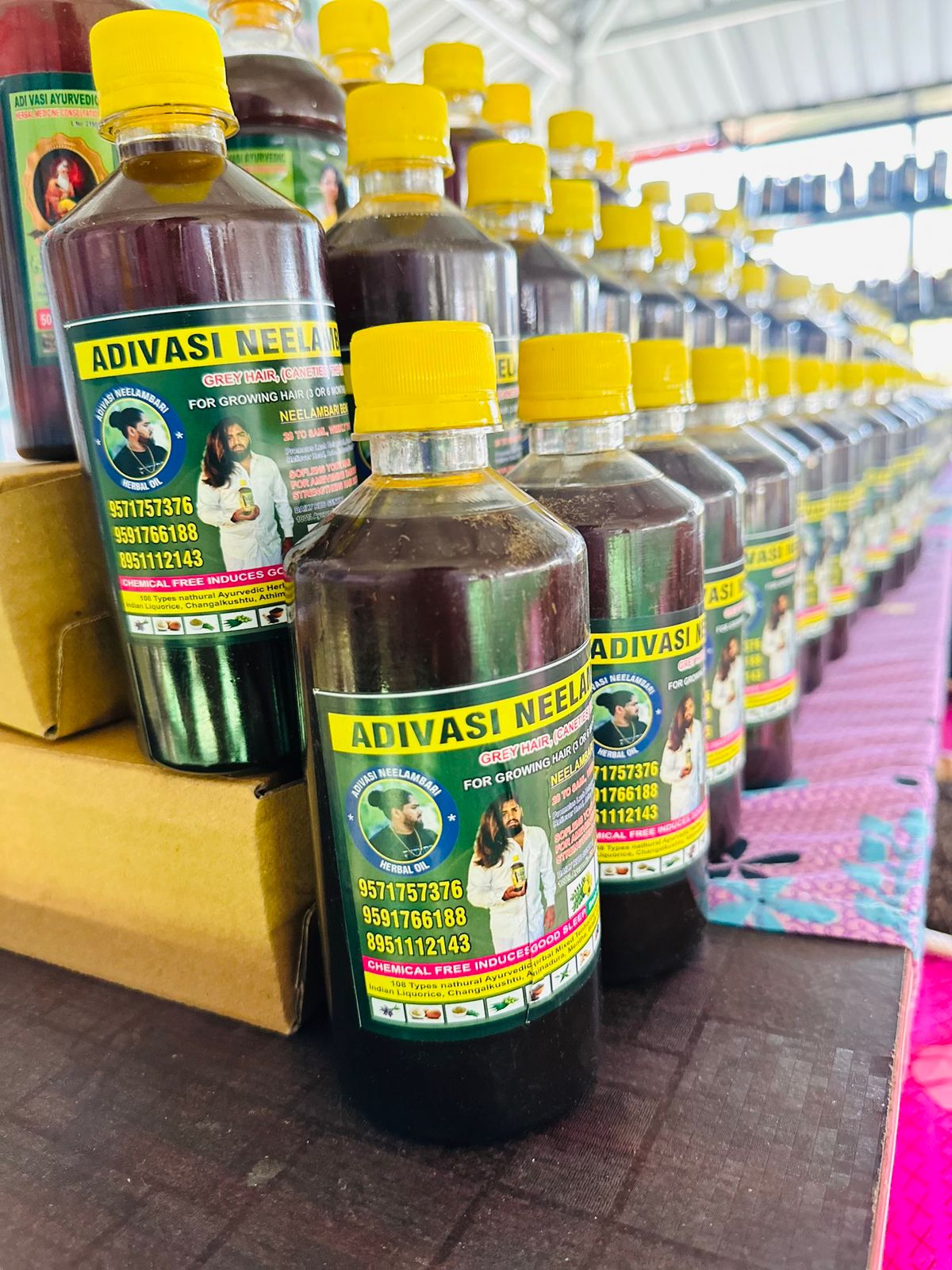 Adivasi Neelambari Herbal Hair Oil🌿